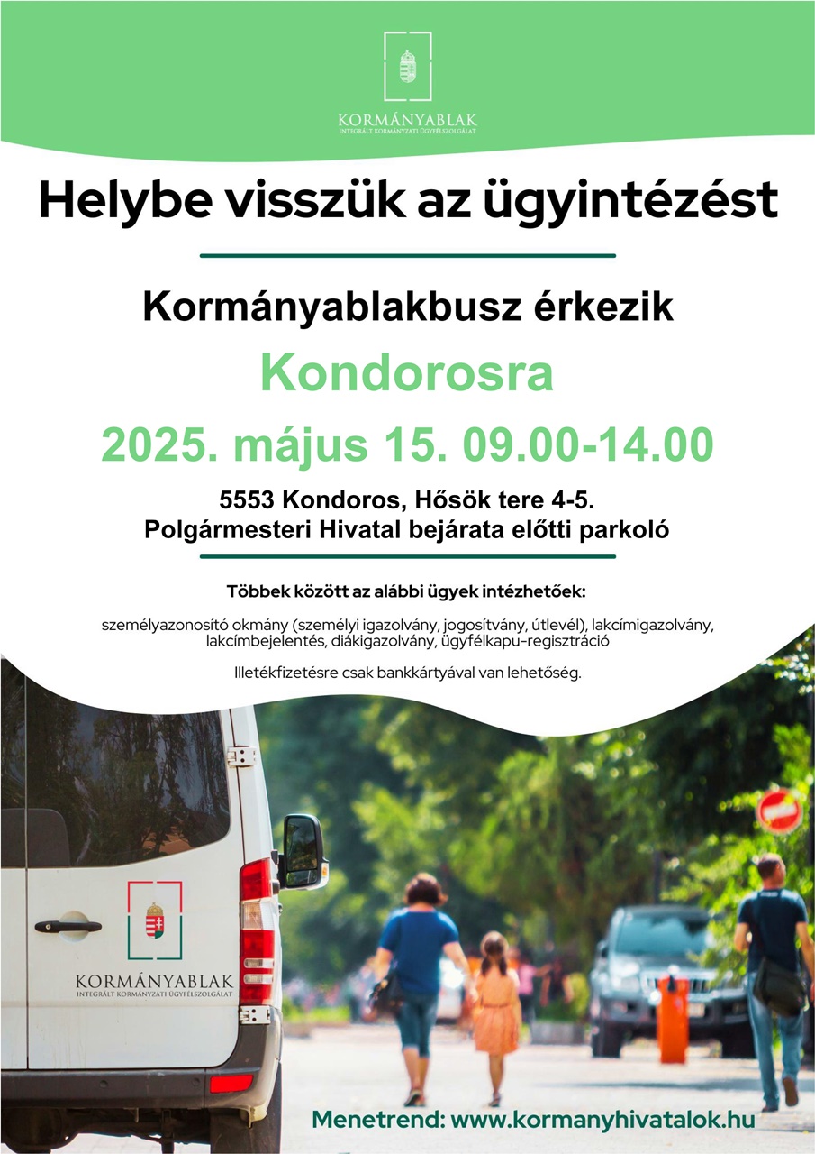 BUSZ majus 15